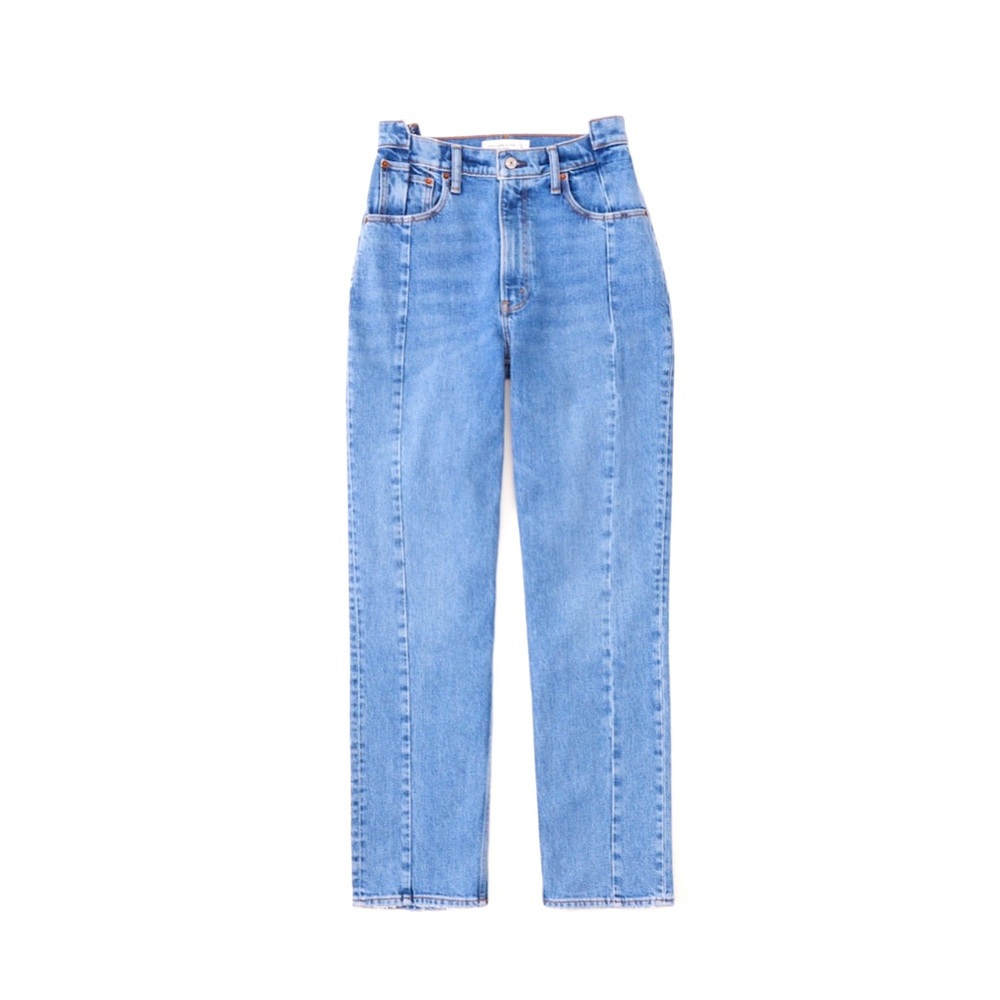 Abercrombie - Curve Love Ultra High Rise 90s Straight Jean
